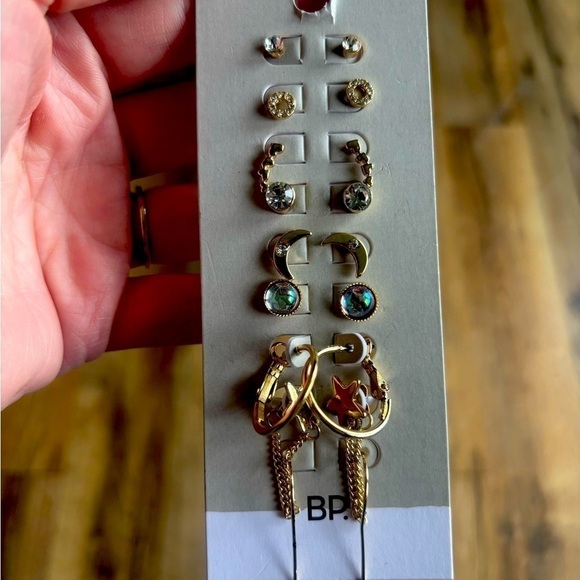 Gold and Silver Earring Set - Picture 5 of 5